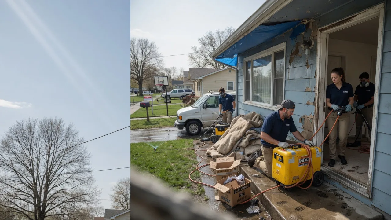 Basement Flood Cleanup in Coal City, IN near me